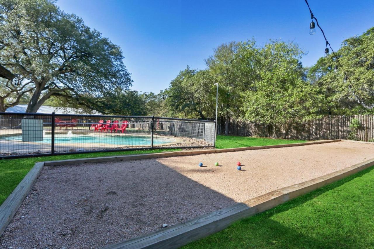 Wimberley Log Cabins Resort And Suites- The Oak Lodge Exterior foto